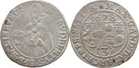 SALZBURG ERZBISTUM 3 KREUZER Max Gandolph Graf Küenburg 1668-1687 -