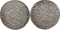 SALZBURG ERZBISTUM 3 KREUZER Max Gandolph Graf Küenburg 1668-1687 -