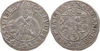 SALZBURG ERZBISTUM 3 KREUZER Max Gandolph Graf Küenburg 1668-1687 -