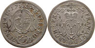 SALZBURG ERZBISTUM 4 KREUZER Franz Anton Fürst von Harrach 1709-1727 -