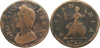 GREAT BRITAIN FARTHING George II. 1727-1760 -