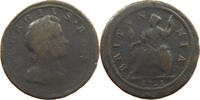 HALFPENNY 1721 GREAT BRITAIN George I. (1714-1727) S