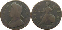 GREAT BRITAIN HALFPENNY George II. 1727-1760. -