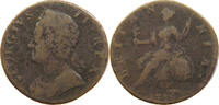 GREAT BRITAIN HALFPENNY George II. 1727-1760. -