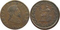 GREAT BRITAIN HALFPENNY TOKEN Essex Walthamstow Copper Company -