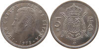 SPAIN 5 PESETAS Juan Carlos I. 1975-2014 -