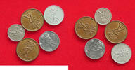 DENMARK COLLECTION LOT DENMARK 1965 5PC 22G -