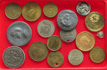 EUROPE  COLLECTION LOT MEDALS 17PC 146G DIV.
