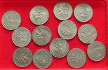 POLAND 500 ZLOTYCH COLLECTION LOT POLAND 500 ZLOTYCH 13PC 140G -
