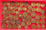 SPAIN EURO CENTS COLLECTION LOT SPAIN EURO CENTS 50PC 135G -