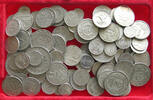 WORLD ONLY AL COLLECTION LOT WORLD EUROPE ONLY ALUMINIUM COINS 100PC 129G -