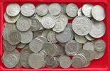 WORLD ONLY AL COLLECTION LOT WORLD EUROPE ONLY ALUMINIUM COINS 101PC 134G -