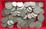 WORLD ONLY AL COLLECTION LOT WORLD EUROPE ONLY ALUMINIUM COINS 102PC 130G -