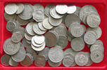 WORLD ONLY AL COLLECTION LOT WORLD EUROPE ONLY ALUMINIUM COINS 96PC 115G -