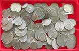 WORLD ONLY AL COLLECTION LOT WORLD EUROPE ONLY ALUMINIUM COINS 96PC 121G -