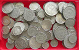 WORLD ONLY AL COLLECTION LOT WORLD EUROPE ONLY ALUMINIUM COINS 98PC 140G -