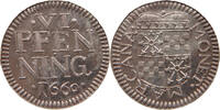 MARCANA 6 PFENNIG RESTRIKE COPY NACHPRÄGUNG -