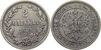 FINLAND 2 MARKKAA Alexander II. (1855-1881) -
