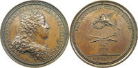 FRANCE MEDAILLE Léopold I, 1679-1729, 1706, by Ferdinand de Saint Urbain, The surrender of towns -