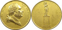 FRANCE MEDAILLE Louis XVIII, Orléans, monument de Jeanne d’Arc guerriere rétabli en 1803 Gayrard -