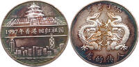 CHINA MEDAL TEMPlE OF HEAVEN / DRAGONS HONG KONG PROOF -