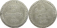 FRANCE MEDAILLE 1852 A la ville de Leeds la ville de Lille, gage de sympathie -