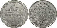 FRANCE MEDAILLE LE CITOYEN YVOSE LAURANS OFFRE 60 000 F. AUX BLESSES, VEUVES, ET ORPHELINS DE PA -