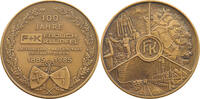 BERGBAU MEDAILLE 100 JAHRE FRÖLICH KLÜPFEL 1885-1985 -