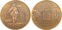 BERGBAU MEDAILLE DER ÄLTESTE GESCHICHTE DES BERGAUS 1985 -