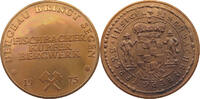 BERGBAU MEDAILLE FISCHBACHER KUPFER BERGWERK DÜSSELDORF -