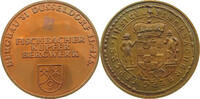 BERGBAU MEDAILLE FISCHBACHER KUPFER BERGWERK DÜSSELDORF -