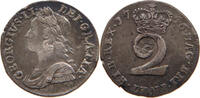 GREAT BRITAIN 2 PENCE GEORGE II. (1727-1760) MAUNDY -