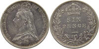 GREAT BRITAIN 6 PENCE Victoria 1837-1901 -