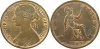 GREAT BRITAIN PENNY Victoria 1837-1901 -