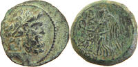 GREECE ANCIENT CILICIA AE Elaioussa Sebaste. 1st century BC ZEUS / NIKE LEFT -