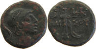 GREECE ANCIENT PONTOS AE PONTOS AMISOS 85-65 BC ARES SWORD IN STEATH -