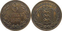 GUERNSEY 8 DOUBLES 1889 Victoria 1837-1901 SS