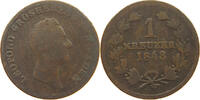 BADEN DURLACH KREUZER 1843 Leopold 1830-1852 S 3,00 EUR  zzgl. 5,99 EUR Versand