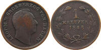 BADEN DURLACH KREUZER Leopold 1830-1852 -