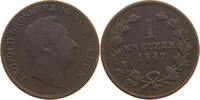 BADEN DURLACH KREUZER Leopold 1830-1852 -