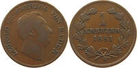 BADEN DURLACH KREUZER Leopold 1830-1852 -