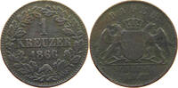 BADEN DURLACH KREUZER Friedrich I. Großherzog (1852-1907) -