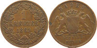 BADEN DURLACH KREUZER Friedrich I. Großherzog (1852-1907) -