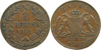 BADEN DURLACH KREUZER Friedrich I. Großherzog (1852-1907) -