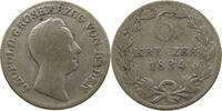 BADEN DURLACH 1/2 KREUZER Leopold 1830-1852 -