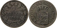 BAYERN KREUZER Maximilian II. Joseph (1848-1864) -