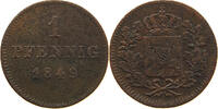 BAYERN PFENNIG Maximilian II. Joseph (1848-1864) -