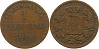 BAYERN PFENNIG Maximilian II. Joseph (1848-1864) -