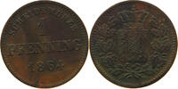 BAYERN PFENNIG Maximilian II. Joseph (1848-1864) -