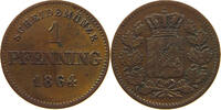 BAYERN PFENNIG Maximilian II. Joseph (1848-1864) -